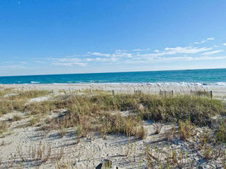 Sandy beach