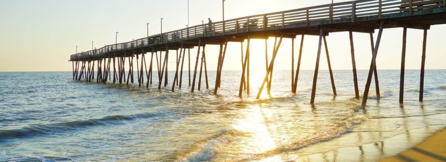 pier from beach