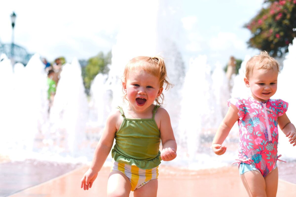 splash pad at atlantic beach