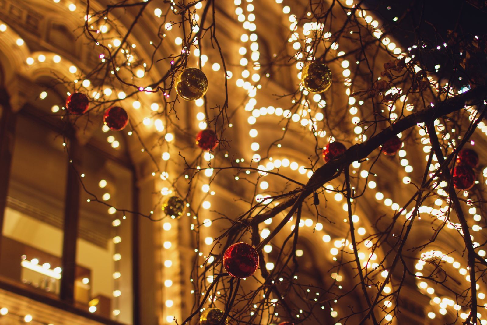 Christmas lights in Atlantic Beach