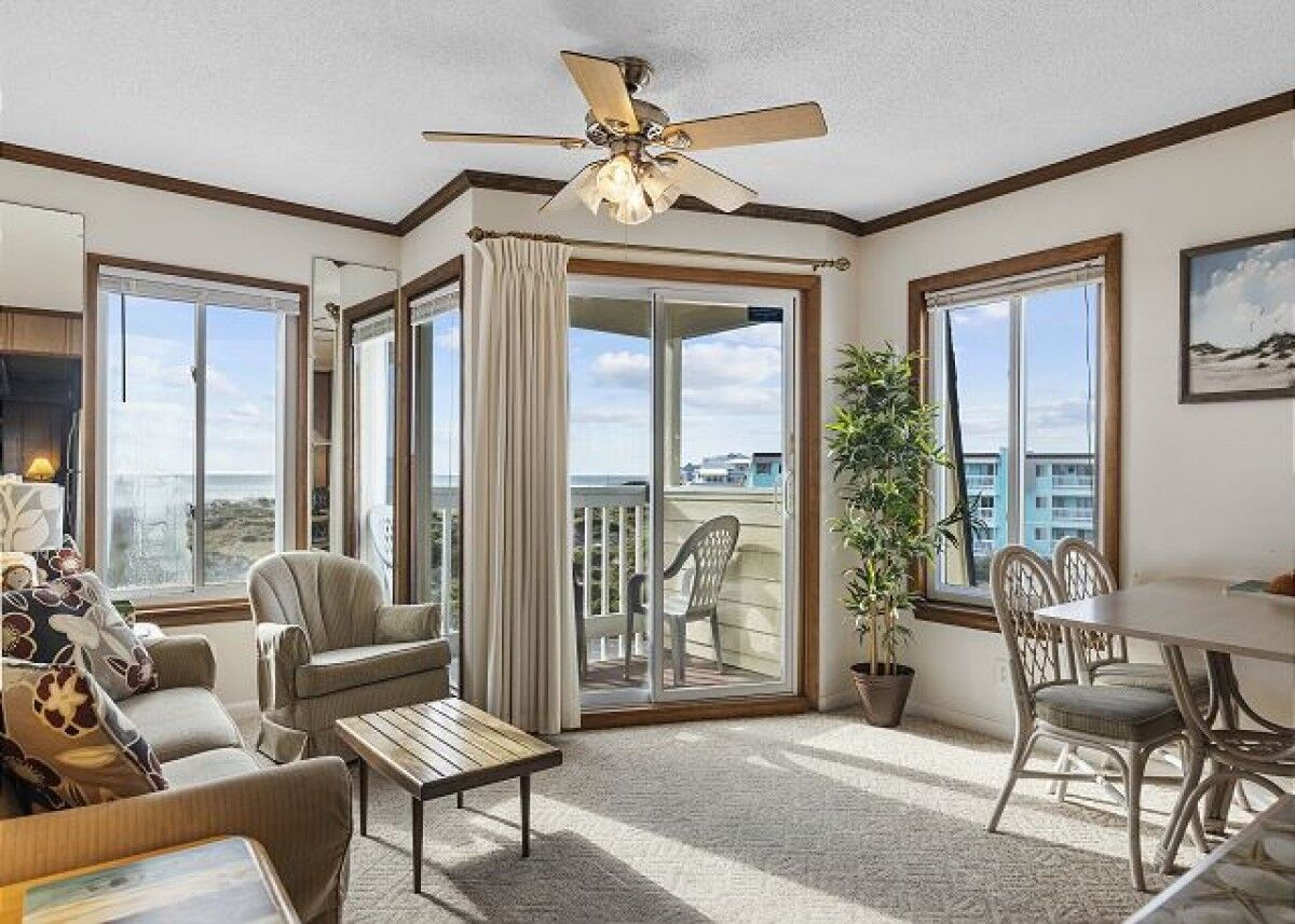inside of atlantic beach rental