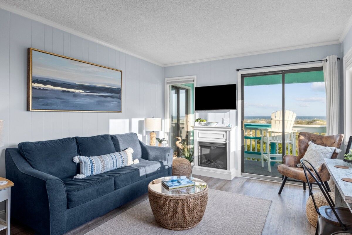 interior of vacation rental