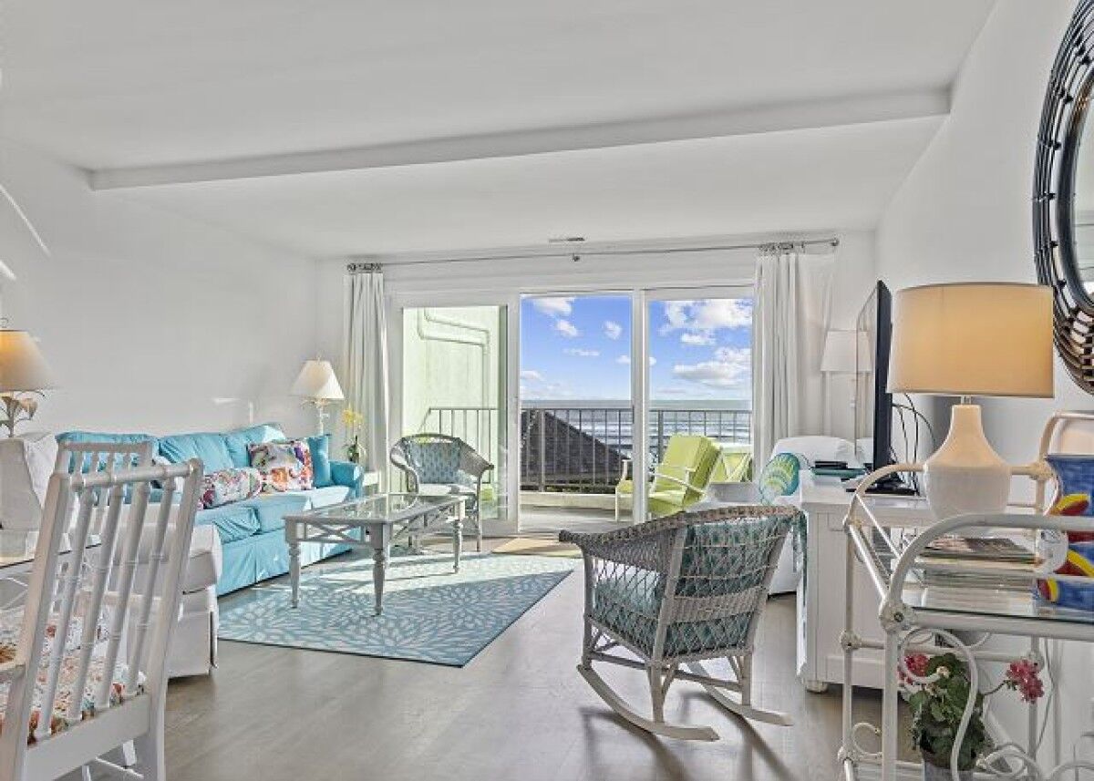 interior of vacation rental