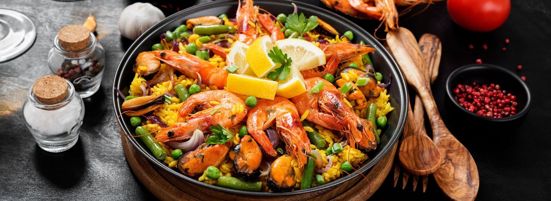 shrimp seafood dish