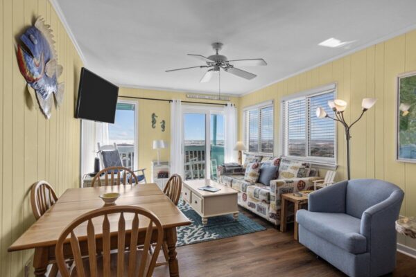 interior of vacation rental