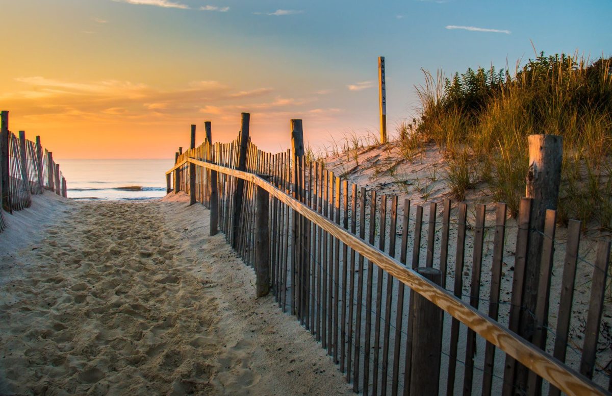 atlantic beach sunset